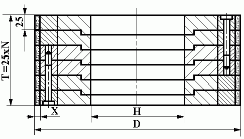 Круги алмазные формы 1А1 (сборные)