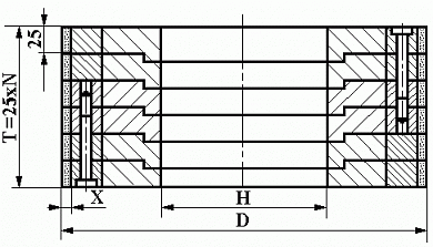Круги алмазные формы 1А1 (сборные)
